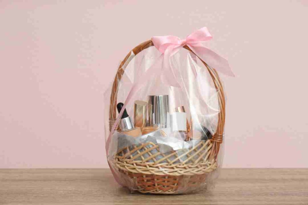 a beautiful gift hamper basket