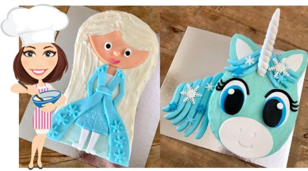 Elsa Birthday Cake
