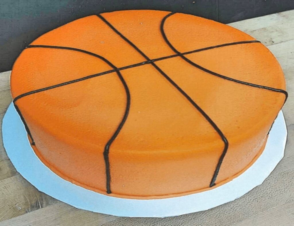 basketball cake